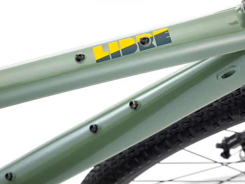 Kona Libre 700C Gravel Bike - Metallic Green - 2025 4
