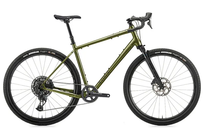 Kona Ouroboros 700C Gravel Bike - Turismo Olive 1