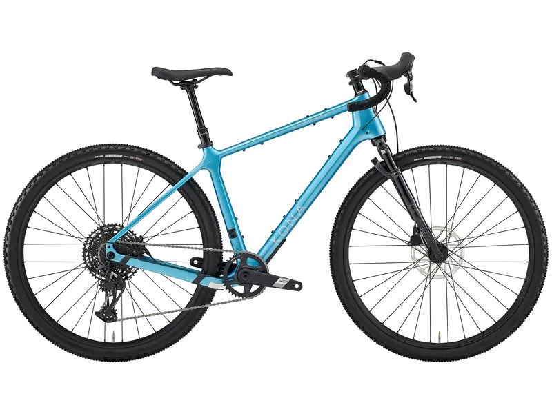 Kona Ouroboros Cr 700C Gravel Bike - Mustang Blue - 2025 1
