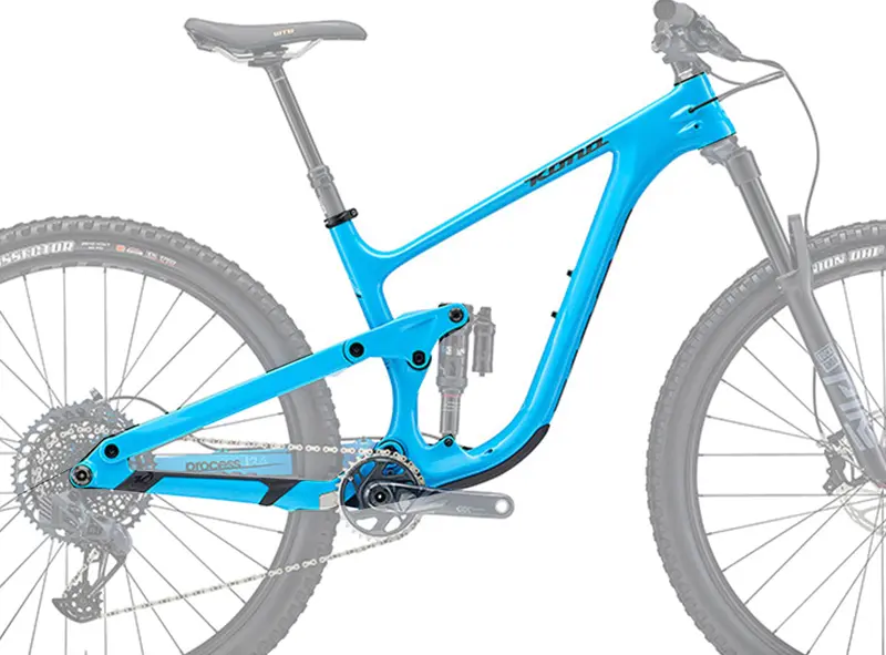Kona Process 134 Cr/Dl 29 Frame - Gloss Azure Blue - 2022 1