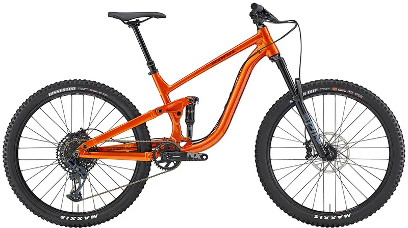 Kona Process 134 Dl 27.5 - Fire Orange - 2022 1