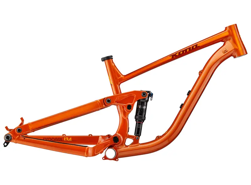 Kona Process 134 Dl 27.5 Frameset - Fire Orange - 2022 1