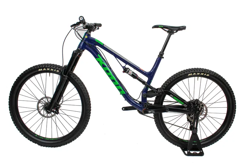 Kona Process 153 27.5 - Navy-Green - Large - Demo 2