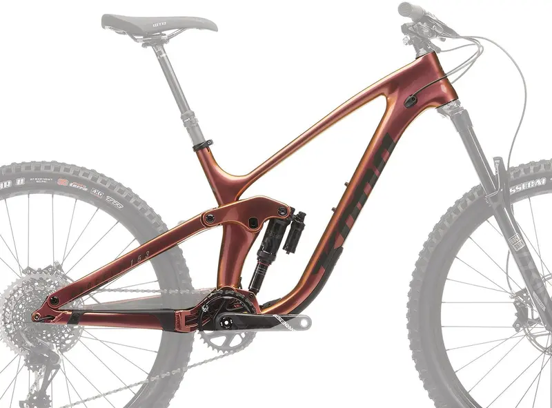 Kona Process 153 Cr/Dl 27.5 Full Suspension Frame - Prism Rust Purple 2