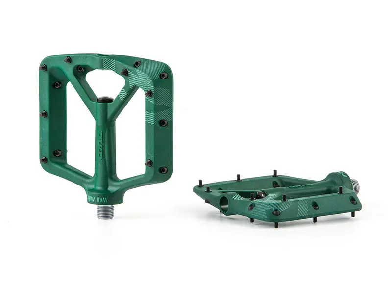 Kona Wah Wah 2 Composite Pedals - Forest Green 1