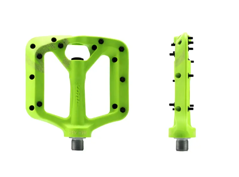 Kona Wah Wah 2 Composite Pedals - Small - Green 1