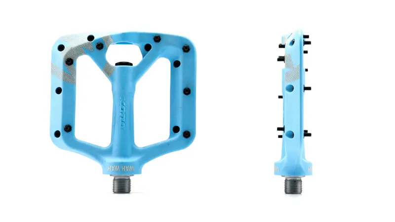 Kona Wah Wah 2 Composite Pedals - Small - Powder Blue 1