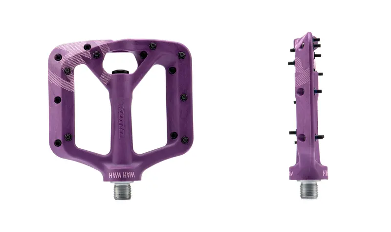 Kona Wah Wah 2 Composite Pedals - Small - Purple 1