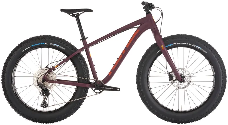 Kona Wo 26 Fat Bike - Matt Plum 1