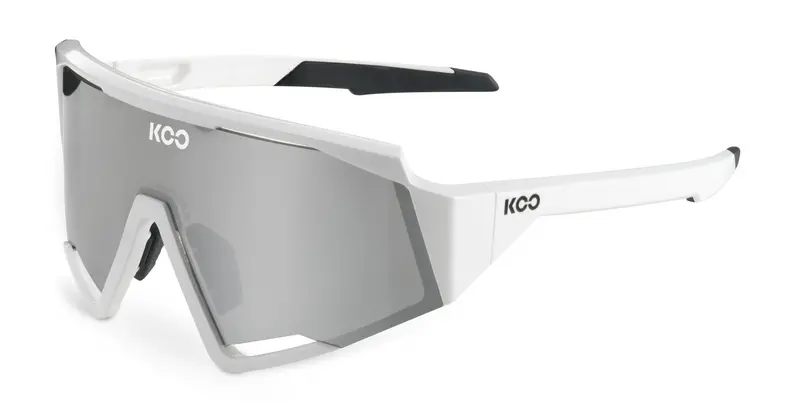 Koo Spectro Performance Sunglasses - White-Silver 1