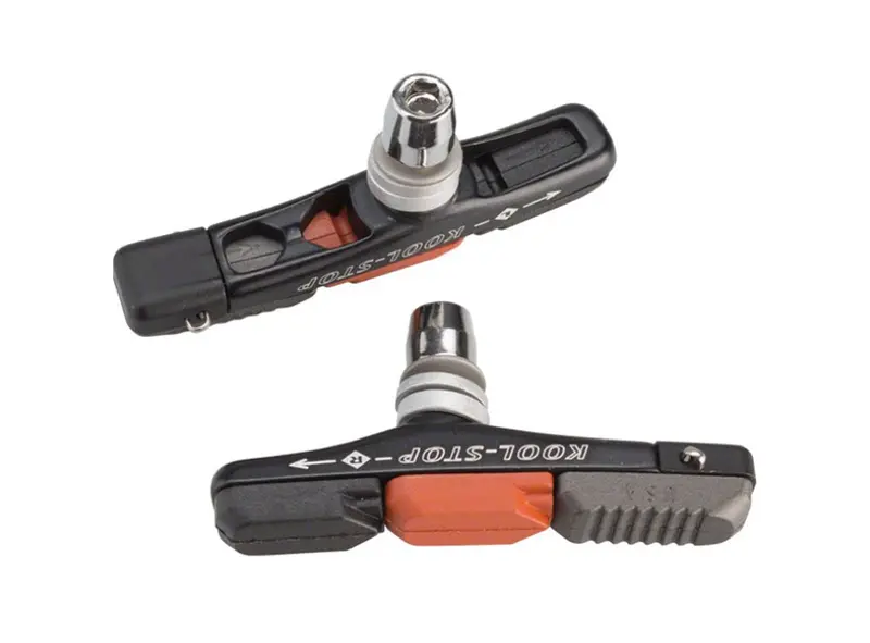 Kool Stop Tectonic High Performance Brake Pads - Black-Tan 1