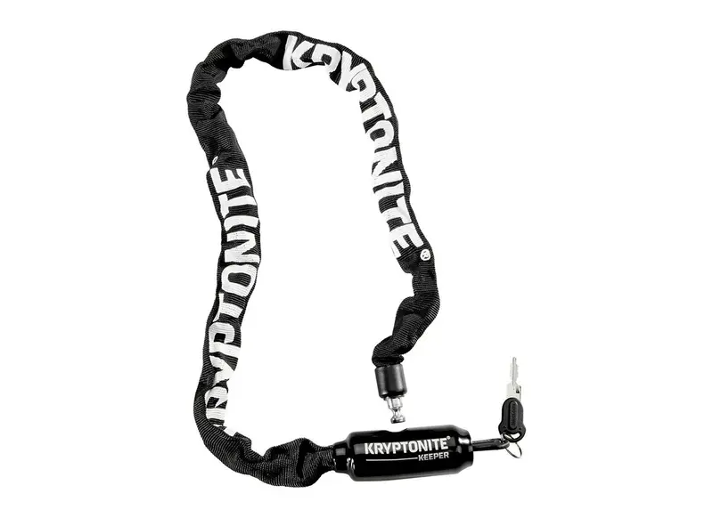 Kryptonite Keeper 585 Integrated Chain Lock - Key - Black 1