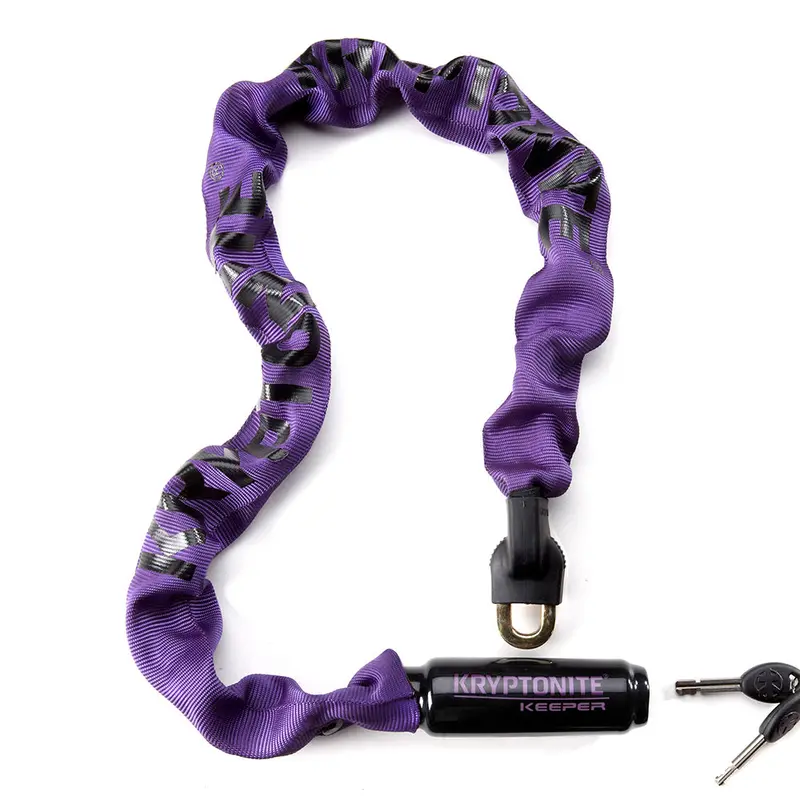 Kryptonite Keeper 785 Integrated Chain Lock - Purple 1