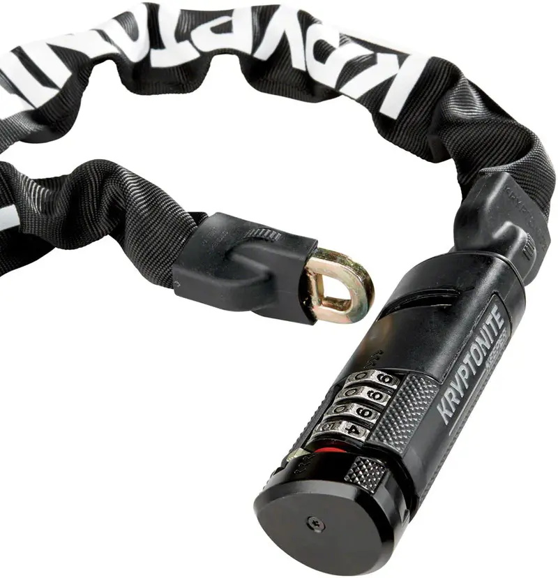 Kryptonite Keeper 790 Chain Lock - Combination - Black 2