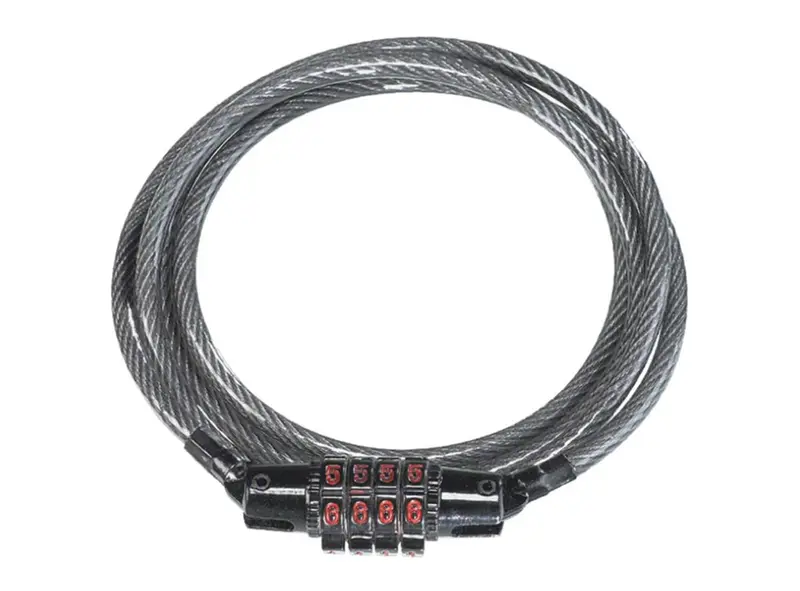 Kryptonite Kryptoflex Keeper 512 4-Digit Combo Cable Lock - Black-Gray 1