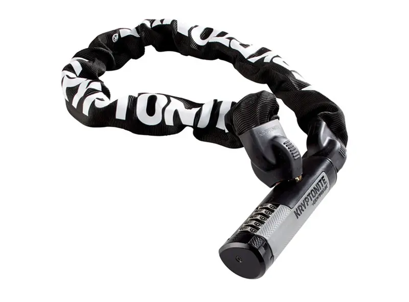 Kryptonite Kryptolok 990 Chain Lock - Combination - Black-Gray 1