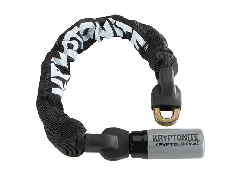 Kryptonite Kryptolok Series 2 955 Integrated Chain Lock - Black 1
