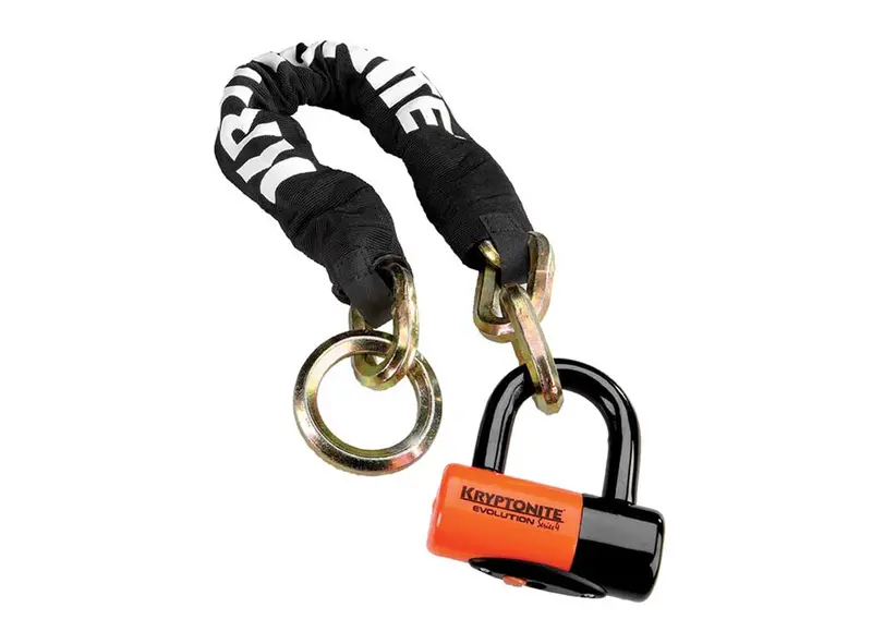 Kryptonite New York Noose 1275 Chain & Padlock - Black 1