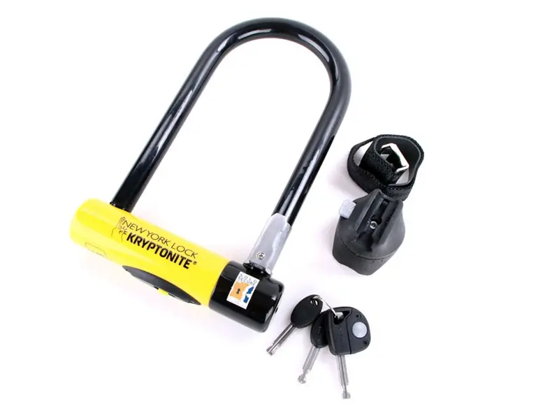Kryptonite New York U-Lock - Black-Yellow 1