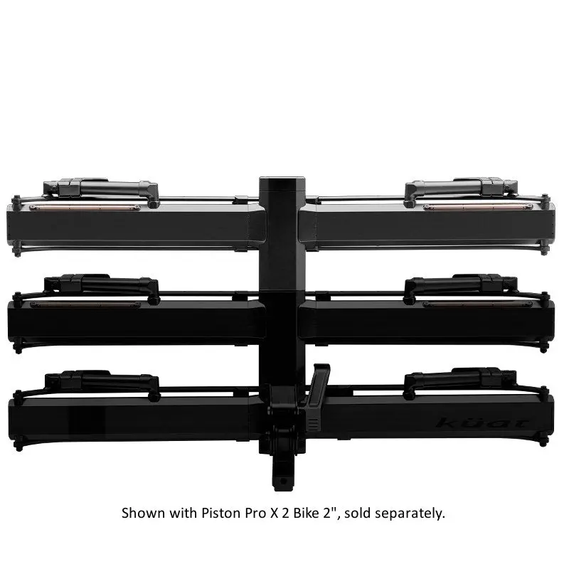 Kuat Piston Pro Add On Dual Ratchet Platform Rack - 1 Bike - Sandy Black 1