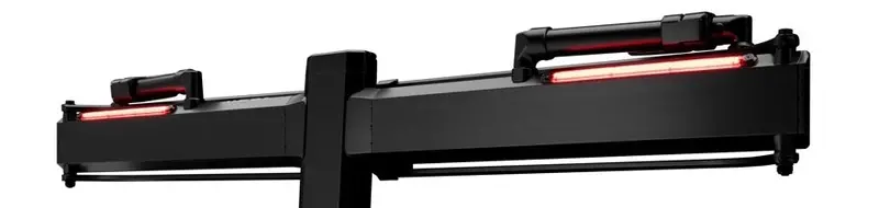 Kuat Piston Pro X Add On Led Dual Ratchet Platform Rack With Kashima - 1 Bike - Galaxy Gray 1