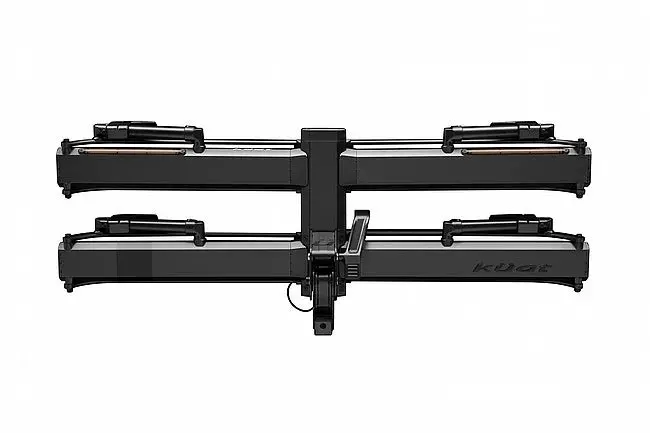 Kuat Piston Pro X Led Dual Ratchet Platform Rack With Kashima - 2 Bike - 1.25" - Galaxy Gray 2