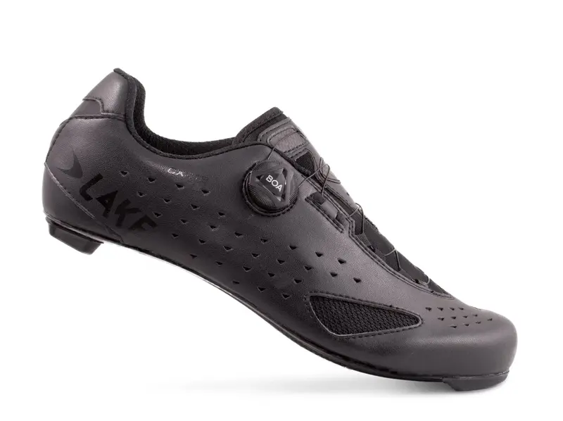 Lake Cx219 Road Shoe - Black-Black 1