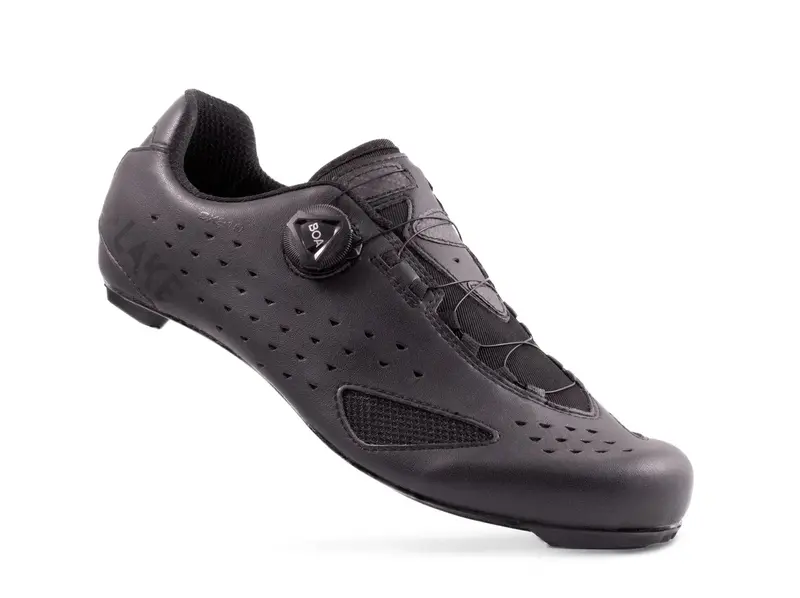 Lake Cx219 Road Shoe - Wide - Black-Black 2