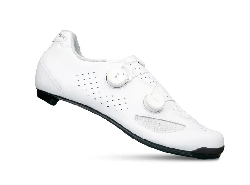 Lake Cx239 Road Shoe - Wide - White Clarino 1