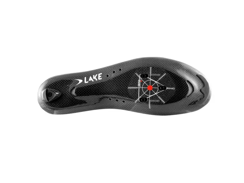 Lake Cx302 Road Shoe - Wide - Classic Black-Black 4