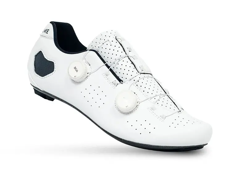 Lake Cx333 Road Shoe - Narrow - White Clarino 2