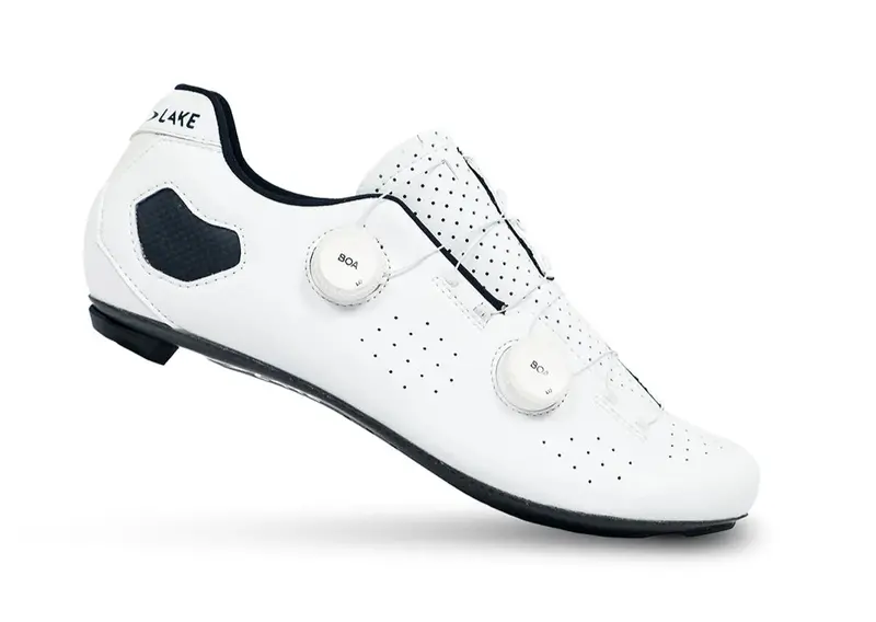 Lake Cx333 Road Shoe - White Clarino 1