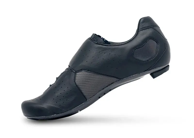 Lake Cx333 Road Shoe - Wide - Black-Silver 3