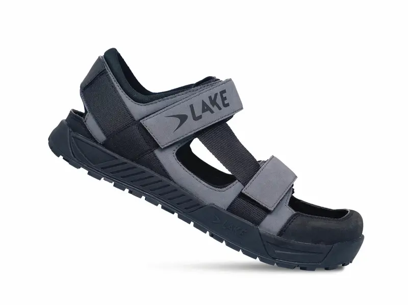 Lake Lxsdl Cycling Sandal - Gray-Black 1