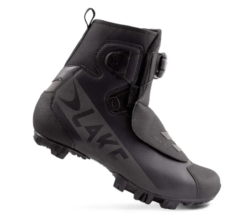 Lake Mx146 Spd Winter Boot - Black-Black Reflective 3