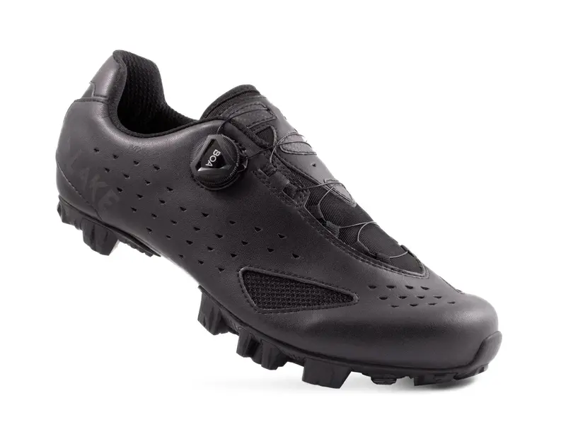 Lake Mx177 Mtb Shoe - Black-Black Reflective 2