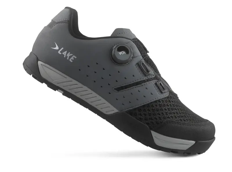 Lake Mx201 Mtb Shoe - Gray-Black 1