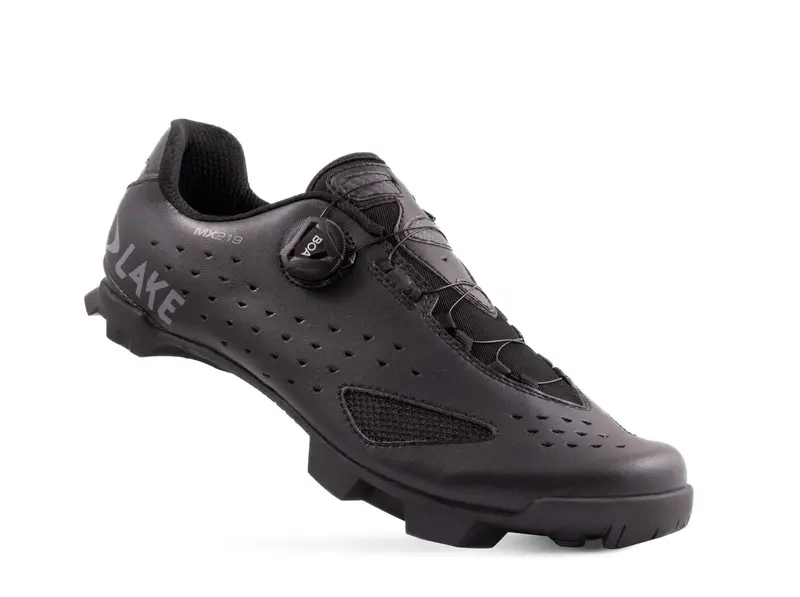 Lake Mx219 Mtb Shoe - Black-Gray 2