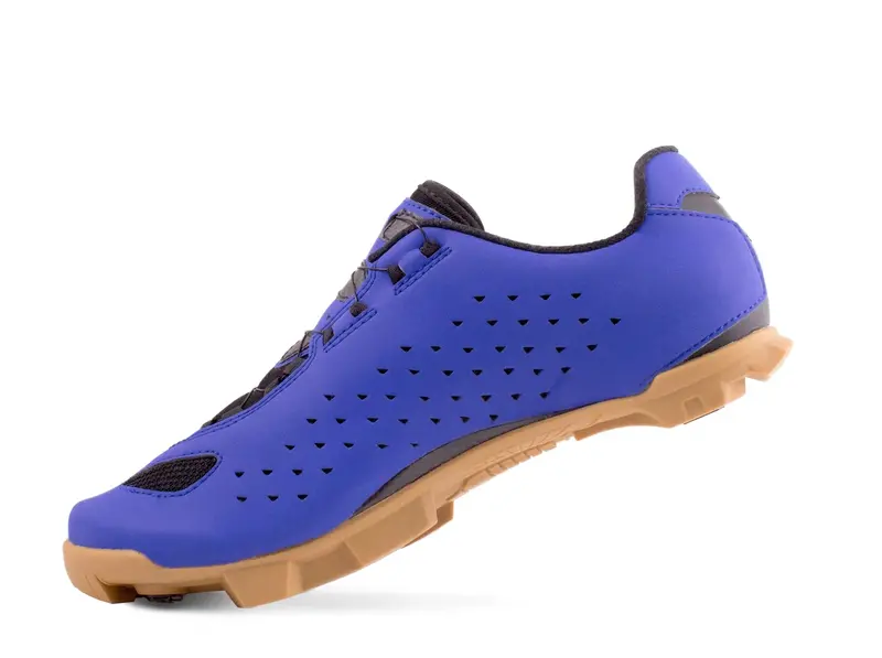 Lake Mx219 Mtb Shoe - Strong Blue-Gold 3