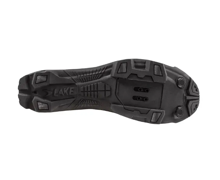 Lake Mx219 Mtb Shoe - Wide - Black-Gray 4