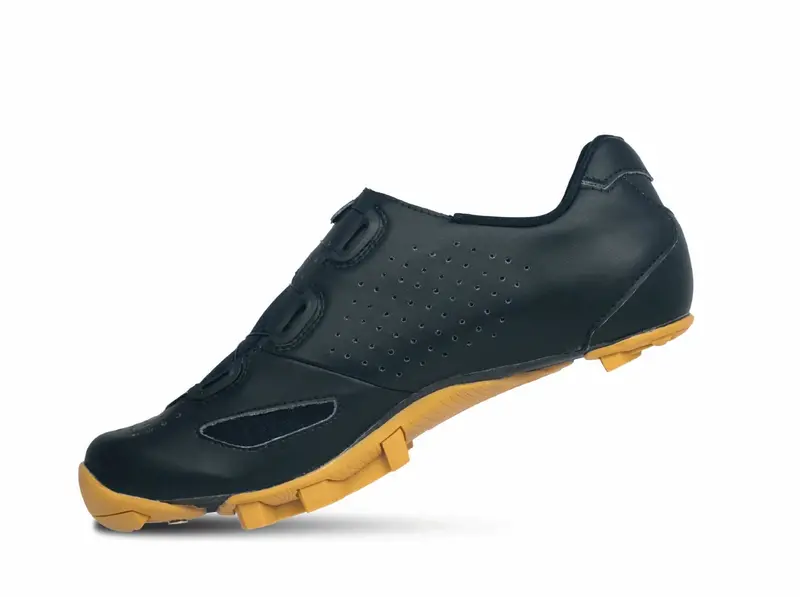 Lake Mx239 Gravel Shoe - Wide - Black-Gold 3