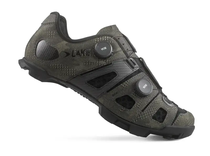 Lake Mx242 Mtb Shoe - Wide - Bio Camo-Black 1