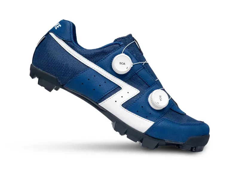 Lake Mx30g Gravel Shoe - Narrow - Mesh Blue-White 1