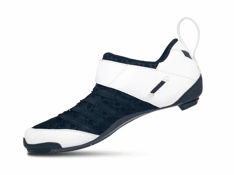 Lake Tx224 Comfort Plus Triathlon Shoe - White-Black 3