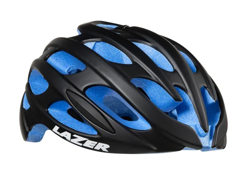 Lazer Blade Road Helmet - Black-Blue 1
