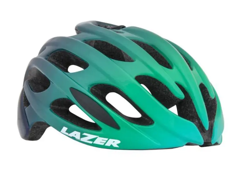 Lazer Blade Road Helmet - Green-Blue 1