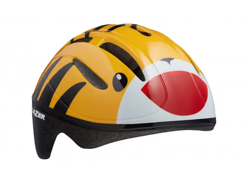 Lazer Bob Kids Helmet - Red Tiger - Tiger 1