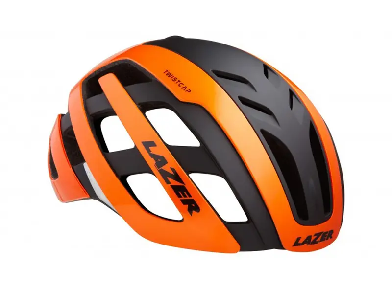 Lazer Century Mips Road Helmet - Flash Orange-Black - 2020 1