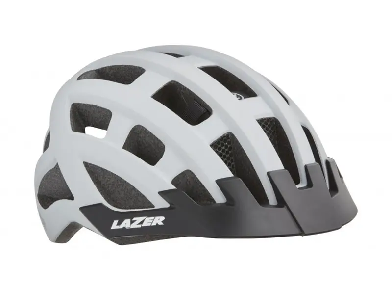 Lazer Compact Dlx Commuter Helmet - White 1