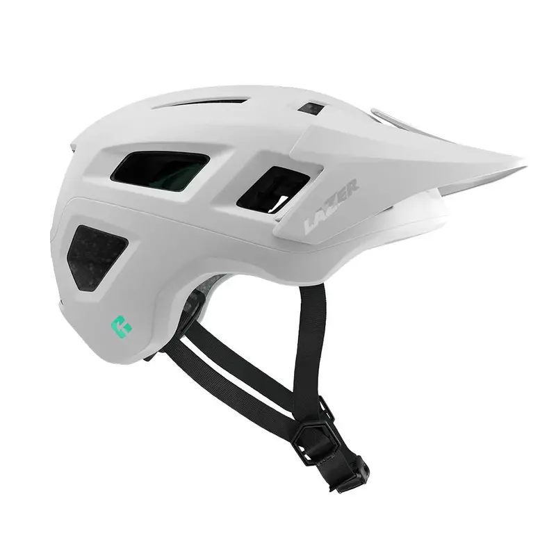 Lazer Coyote Kineticore Mtb Helmet - Matte Full White 1